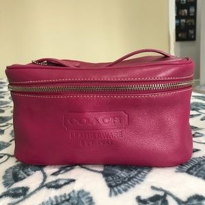 Coach Make up or bathroom bag